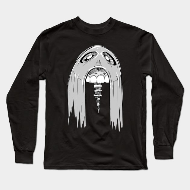 ITs A GhOsT1 ?!?! Long Sleeve T-Shirt by paintchips